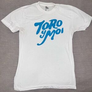 Toro y Moi Concert T-shirt from 2016 9:30 club DC American Apparel size S